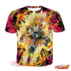 Dragon Ball Chance of a Super Evolution Super Saiyan 2 Bardock T-Shirt