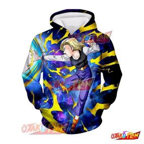 Dragon Ball Clever Tactics Android 18 Hoodie