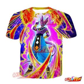 Dragon Ball Confidence in Foresight Beerus T-Shirt