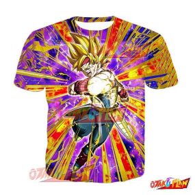 Dragon Ball Courage in the Heat of Battle Super Saiyan Bardock T-Shirt