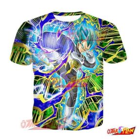 Dragon Ball Determined to Evolve Super Saiyan God SS Vegeta T-Shirt