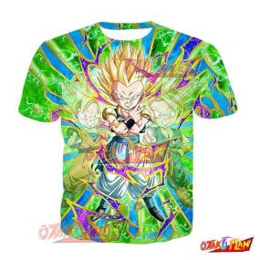 Dragon Ball Devastating Fusion Power Super Saiyan Gotenks T-Shirt