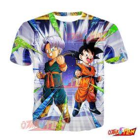 Dragon Ball Budding Warrior Trunks (Kid) & Goten (Kid) T-Shirt