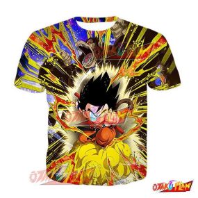 Dragon Ball Full-On Strike Goku (Youth) (Giant Ape) T-Shirt