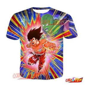 Dragon Ball Fusion Power of the Dynamic Duo Goku (Kaioken) T-Shirt