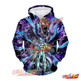 Dragon Ball Fusion with the Big Gete Star Metal Cooler Hoodie