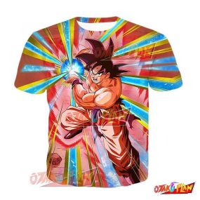 Dragon Ball Game-Reversing Technique Goku (Kaioken) T-Shirt