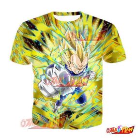Dragon Ball Gifted Warriors Exaltation Super Saiyan Vegeta T-Shirt