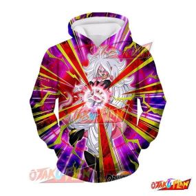 Dragon Ball Good Versus Evil Android 21 (Transformed Good) Hoodie