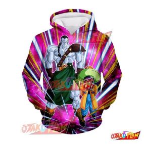 Dragon Ball Androids Pursuing Goku Androids 14 & 15 Hoodie