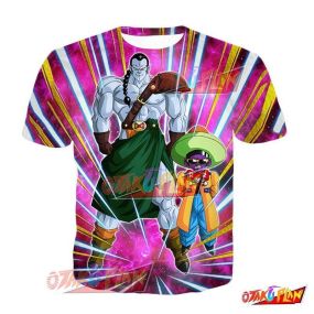Dragon Ball Androids Pursuing Goku Androids 14 & 15 T-Shirt