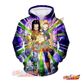 Dragon Ball Ingenious Collaboration Androids 17 & 18 Hoodie