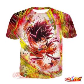 Dragon Ball Last-Second Gambit Goku (Kaioken) T-Shirt