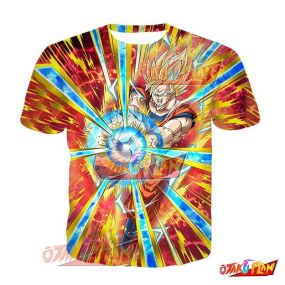 Dragon Ball Long-awaited Serious Duel Super Saiyan 2 Goku T-Shirt