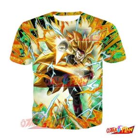 Dragon Ball Mark of Saiyan Strength Super Saiyan 3 Bardock T-Shirt