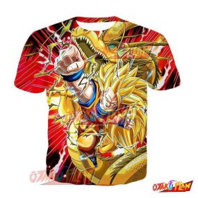 Dragon Ball Mystery Super Technique Super Saiyan 3 Goku T-Shirt