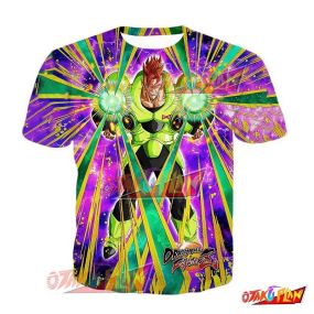 Dragon Ball New Form and Resolve Android 16 T-Shirt
