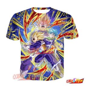 Dragon Ball Outburst of Emotions Super Saiyan 2 Vegeta & Bulma T-Shirt