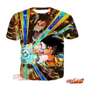 Dragon Ball Outcome of Hardship Goku (Youth) (Giant Ape) T-Shirt