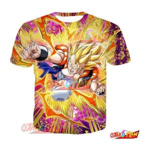 Dragon Ball Outshining Darkness Super Gogeta T-Shirt