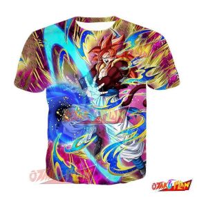 Dragon Ball Peerless Gleam Super Saiyan 4 Gogeta T-Shirt