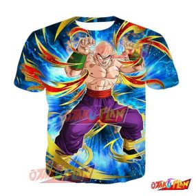 Dragon Ball Awakened as a Martial Artist Tien T-Shirt