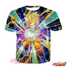 Dragon Ball Point-Blank Flash Super Saiyan 2 Gohan (Youth) T-Shirt