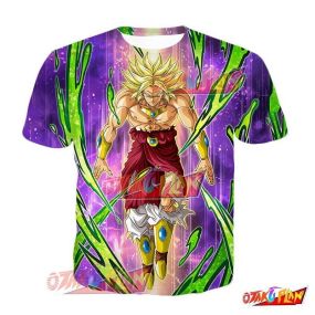 Dragon Ball Awakened Demonic Warrior Super Saiyan Broly T-Shirt