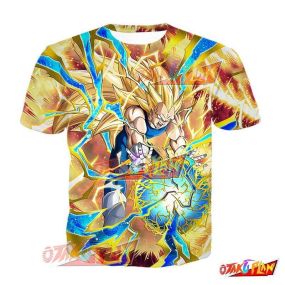 Dragon Ball Power to Decimate Super Saiyan 3 Vegeta T-Shirt