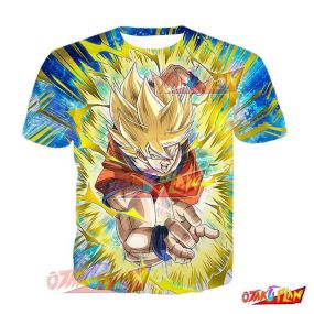 Dragon Ball Proof of Tough Trainings Super Saiyan Goku T-Shirt