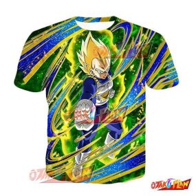 Dragon Ball Raging Saiyan Prince Super Saiyan Vegeta T-Shirt
