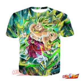 Dragon Ball Recurring Nightmare Super Saiyan 3 Broly T-Shirt