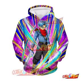 Dragon Ball Resilient Will to Protect the Future Trunks (Teen) (Future) Hoodie