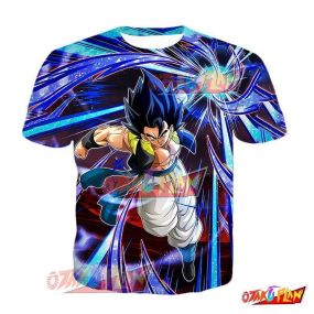 Dragon Ball Reversing Flaming Light Gogeta T-Shirt