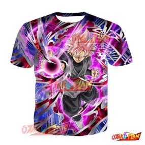 Dragon Ball Rose Stained Super Saiyan Goku Black (Super Saiyan Rose) T-Shirt