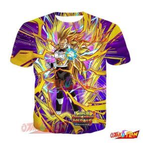 Dragon Ball Roused Prince Super Saiyan 3 Vegeta (Xeno) T-Shirt