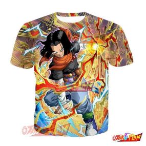 Dragon Ball Ruthless Pressure Android 17 (Future) T-Shirt