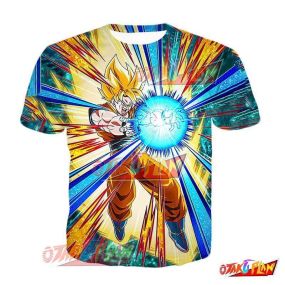 Dragon Ball Saiyan Who Keeps Fighting Super Saiyan Goku T-Shirt