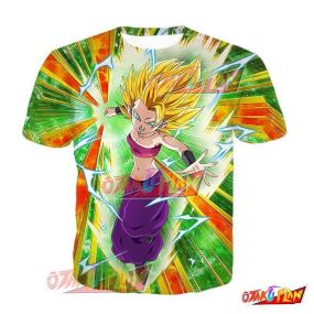 Dragon Ball Battle Lust Super Saiyan 2 Caulifla T-Shirt
