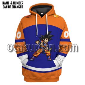 Dbz Goku Custom Name Custom Number T-Shirt Hoodie