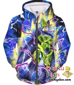 Dragon Ball Z Perfect Cell Zip Up Hoodie