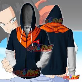 DRAGON BAAL Z - Android 17 Cosplay Hoodie
