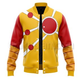 Dc Firestorm Yellow Cosplay Varsity Jacket
