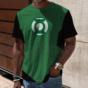 Dc Green Lantern Hal Jordan Classic Suit Cosplay T-Shirt
