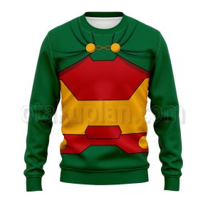 Dc Mister Miracle Green Cosplay Sweatshirt