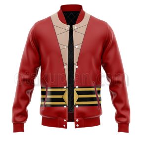 Dc Plstic Man Red Cosplay Varsity Jacket