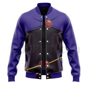 Dc Raven Purple Cosplay Varsity Jacket