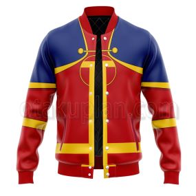 Dc Red Tornado Red And Yellow Cosplay Varsity Jacket