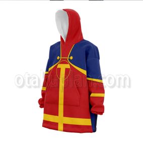 Dc Red Tornado Red And Yellow Snug Blanket Hoodie