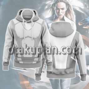 DC's Legends Of Tomorrow S6 Sara Lance White Canary Cosplay Hoodie